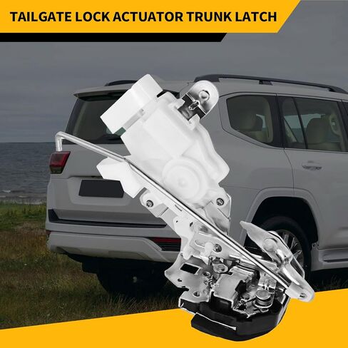 Tailgate Lock Actuator Trunk Latch Compatible with FJ Cruiser 2007-2014 Back Door Lock Assembly 69110-35071 69110-35070 091-350 Rear Trunk Latches Replace in Saudi Arabia