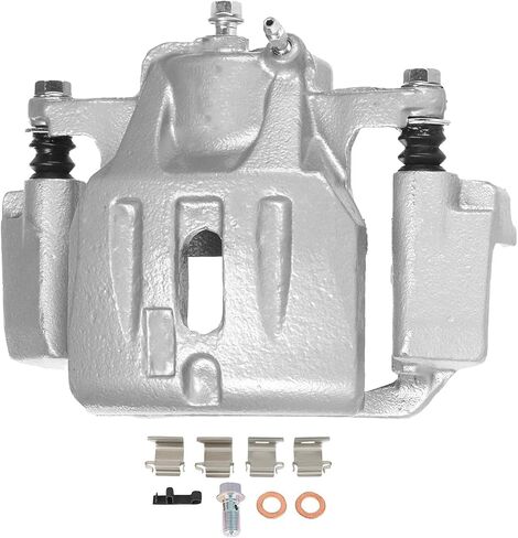 Detroit Axle - Front Left Brake Caliper W/Bracket Replace لعام 2001 2002 2003 2004 2005 2006 2007 Toyota Highlander in Saudi Arabia