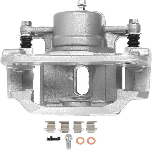Detroit Axle - Front Left Brake Caliper W/Bracket Replace لعام 2001 2002 2003 2004 2005 2006 2007 Toyota Highlander in Saudi Arabia