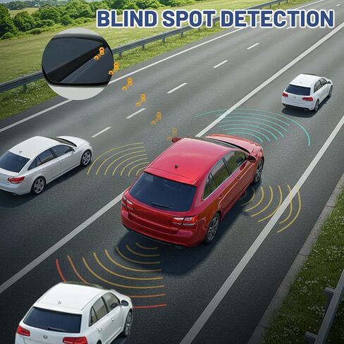 Passenger Right Side Mirror Glass - Compatible with Honda & Acura Vehicles - Civic 2022-2025, Integra 2022-2025, with Heated/Blind Spot Detection, without Auto Dimmig, Replace# 76203T20A21 in Kuwait