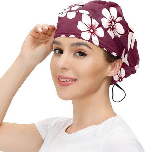 غطاء عمل قابل للتعديل مع Mukjhoi مع شريط مرن وعرق عرق ، وغطاء شعر للجنسين للرجال والنساء in Kuwait