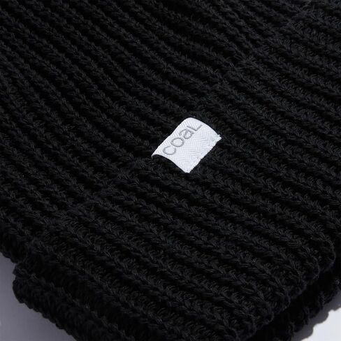Coal Men's The Eddie Recycled Rib Knit Beanie Hat in Saudi Arabia