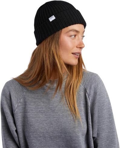 Coal Men's The Eddie Recycled Rib Knit Beanie Hat in Saudi Arabia