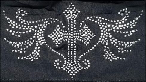 شراء قبعات وقبعات Doo-rag مع عرق عرق الدراجات النارية سجم الدراجات النارية Do-Bandana (Rhinestone Cross Angel Wings in Kuwait