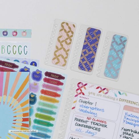 Erin Condren Hello Kitty Mini Snap-in Bookmark Trio, Snap It in, Mark a Page, and Never Lose Your Place, Bookmarks for Coiled Notebooks, Planners, and Journals, Includes 3 Hello Kitty Bookmarks in Saudi Arabia