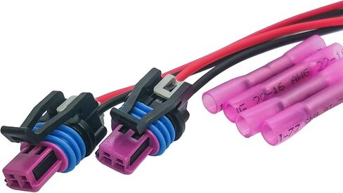 2Pcs 2Pin 15449028 Coolant Water Temperature Sensor Connector for LS1 LS3 LS2 LQ4 LQ9 LS6 L92 L99 L33 LR4 in Saudi Arabia