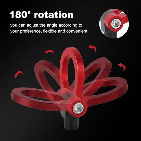 WRX Racing Tow Hook,IS2303 Front Tow Hook Ring Tow Eye Billet Aluminum Red Tow Hook for BRZ/Impreza/WRX/STi(Red) in Saudi Arabia