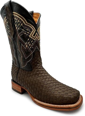 Men's Square Toe Cowboy Western Rodeo Petatillo Boot in Saudi Arabia