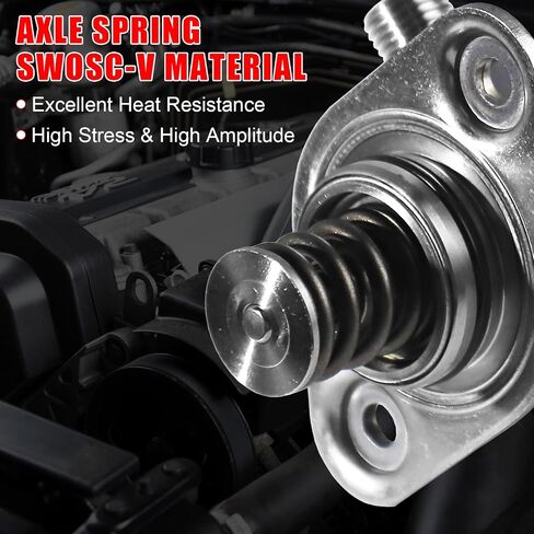 12641847 High Pressure Fuel Pump with Seal Gasket and Bolt EP1028 Compatible with Chevrolet Equinox, Malibu Impala Captiva Sport ，for GMC Terrain ，for Buick LaCrosse Verano Regal 2010-2017 2.4L in Kuwait