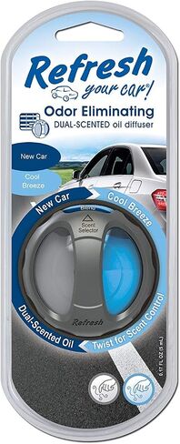 Refresh Your Car! E300865304 Dual Scent Diffuser, New Car/Cool Breeze in Saudi Arabia