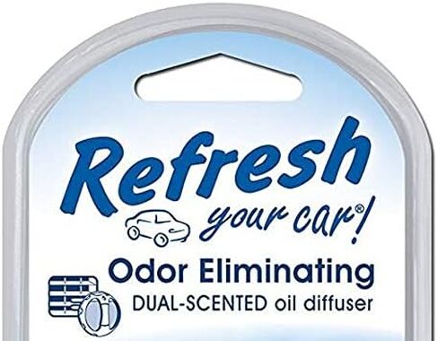Refresh Your Car! E300865304 Dual Scent Diffuser, New Car/Cool Breeze in Saudi Arabia