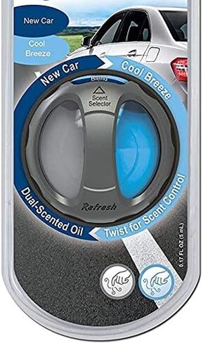 Refresh Your Car! E300865304 Dual Scent Diffuser, New Car/Cool Breeze in Saudi Arabia