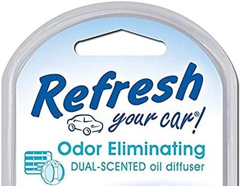 Refresh Your Car! E300865304 Dual Scent Diffuser, New Car/Cool Breeze in Saudi Arabia