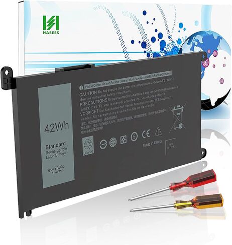 dxgh8 استبدال بطارية الكمبيوتر المحمول لـ Dell XPS 13 9370 9380 7390 2019 Inspiron 13 7000 7390 7391 2-in-1 5390 5391 14 7400 7490 Latitude 3301 E3301 Vostro 13 5000 5390 5391 P82G001 P113G001 in Kuwait