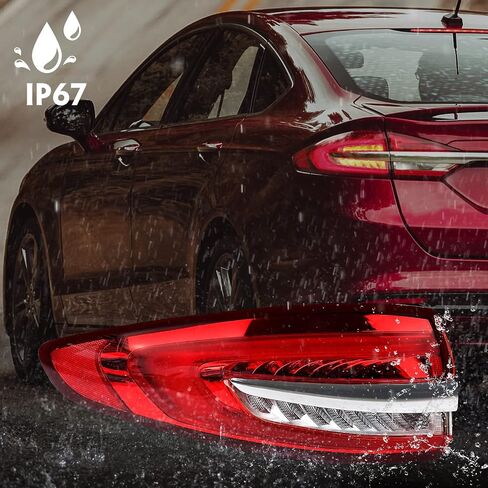 مجموعة Fione Taillight Assembly متوافقة مع Ford Fusion 2017 2018 2019 2020 مصباح خلفي للضوء الخلفي الخارجي جانب الراكب (RH) FO2804118 HS7Z13405J in Kuwait