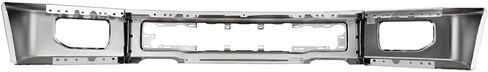 Chrome Front Bumper Face Bar for 2015-2017 Ford F-150 with Fog Light Holes - Perfect Fit in Saudi Arabia