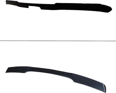 Rear Trunk Lid Spoiler Wing Fit for Chevrolet Corvette C6 2005-2013 ZR1 Extended H Style Glossy Black in Kuwait