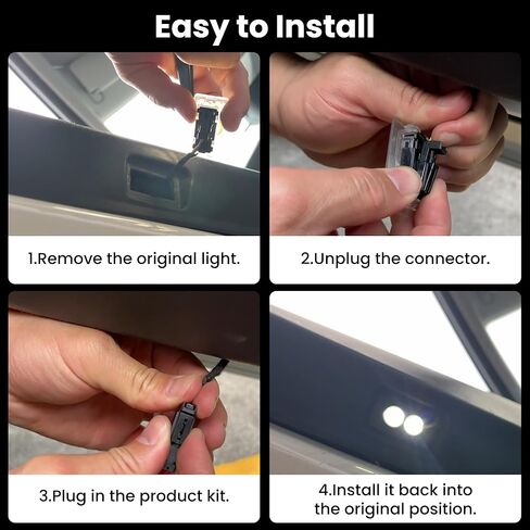 for Tesla Car Door LED Logo Projector Puddle Lights Ultra-4 Pack Dynamic Door Projector with Tesla Model 3 Y X S Accessories (Letter) in Kuwait