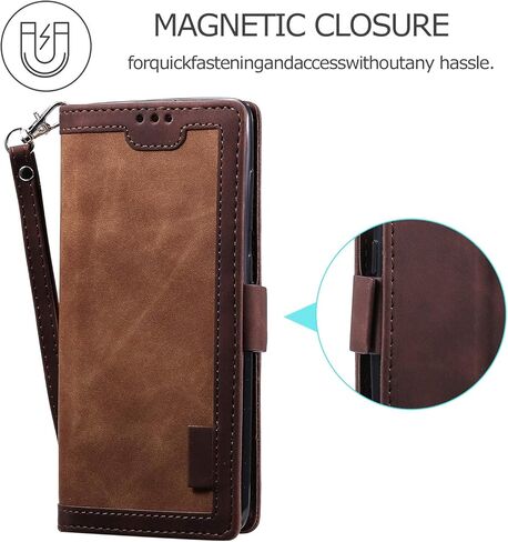 Asuwish Phone Case for Samsung Galaxy S24 Plus/S25 Plus S24+ S25+ 5G Wallet Cell Cover with Tempered Glass Screen Protector Lanyard Flip Credit Card Holder S24Plus 24S + S 24 24+ S25Plus 25S 25+ Blue in Kuwait