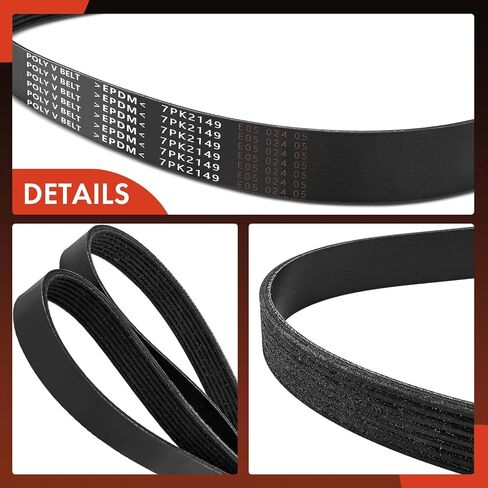 A-Premium 90916A2015 محرك حزام محرك سربنتين متوافق مع Toyota Tundra 2011-2014 ، 4Runner 2010-2023 ، FJ Cruiser 2010-2014 ، V6 4.0L in Saudi Arabia