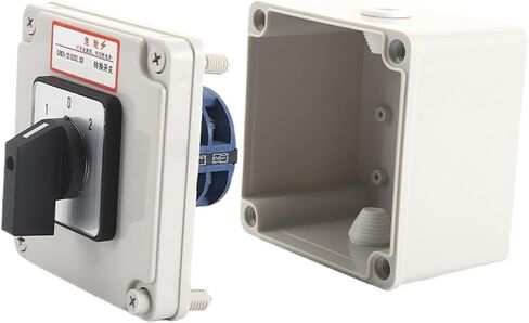 SZW26/LW26-32/D303.3CF 32A 3 Position 3 Phase 1 0 2 Panel Rotary Knob Universal Changeover Cam Switch with Waterproof Box in Saudi Arabia
