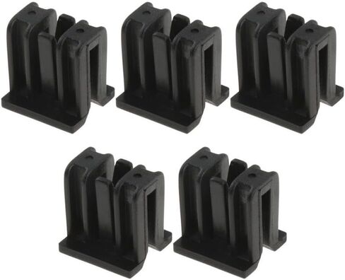 5pcs أسود ممسحة ديكور الألواح رفوف مقاطع subcatching المشابك مثبتات متوافقة مع نماذج السيارات المختلفة in Saudi Arabia