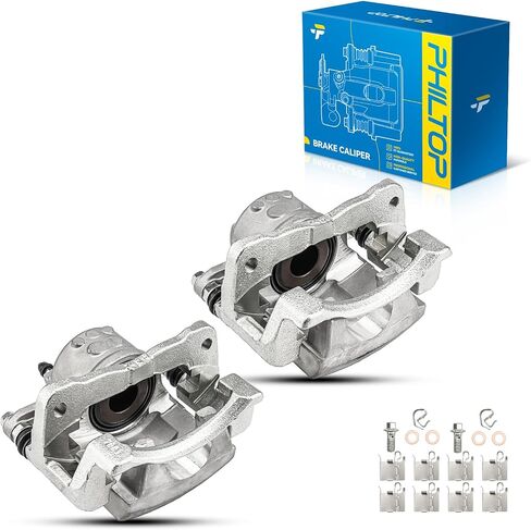 Philtop Brake Caliper Front Front مع 2010-2022 Toyota Prius ، 2020-2022 Toyota Corolla ، 2011-2017 Lexus CT200H ، 2017-2019 Toyota Prius Prime ، 2012-2015 Toyota Pluc-in ، 19-B6272 ، 19-B6273 in Kuwait
