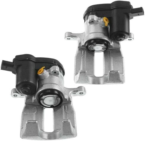 Replacement 2x Brake Caliper with Electric Parking Motor Mechanics Choice for Audi A4 A5 Q5 2013-2016 Rear in Kuwait