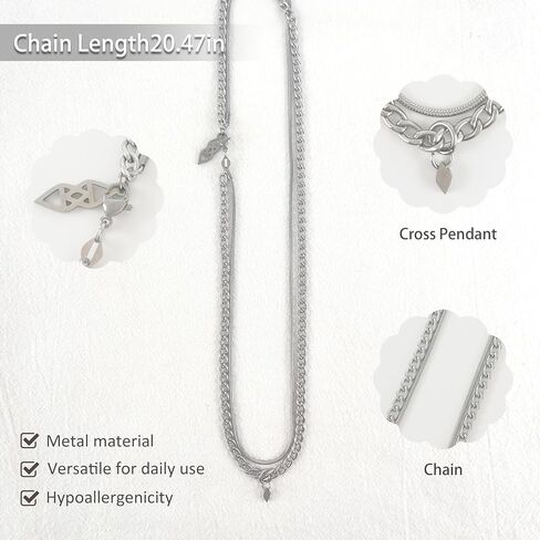 Star Necklace for Women Round Beads Y2k Irregular Splicing Jewelry Silver Fashion Choker in Kuwait