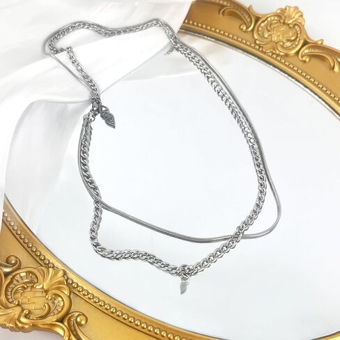 Star Necklace for Women Round Beads Y2k Irregular Splicing Jewelry Silver Fashion Choker in Kuwait
