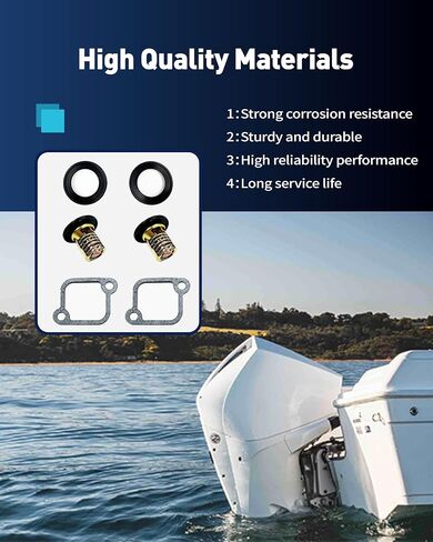 18-3606 Thermostat Fit for Mercury Marine 200-300 HP Outboard Motors, Replace 8M0057307 885599003 27-8503181 Sierra 18-3535 18-3675 in Saudi Arabia