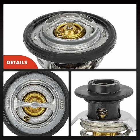 A-Premium Engine Coolant Thermostat Compatible with Ford Explorer, Fusion, Edge, Taurus, Flex, Police Interceptor Sedan Utility & Lincoln MKZ, MKX, MKS, MKT, Continental & Mercury Sable, Montego, 88℃ in Saudi Arabia