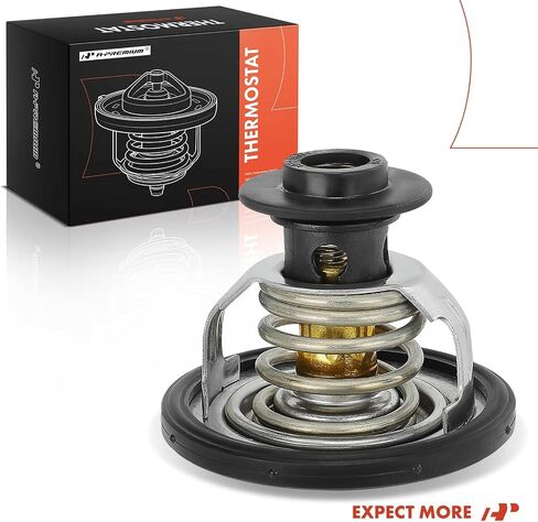 A-Premium Engine Coolant Thermostat Compatible with Ford Explorer, Fusion, Edge, Taurus, Flex, Police Interceptor Sedan Utility & Lincoln MKZ, MKX, MKS, MKT, Continental & Mercury Sable, Montego, 88℃ in Saudi Arabia