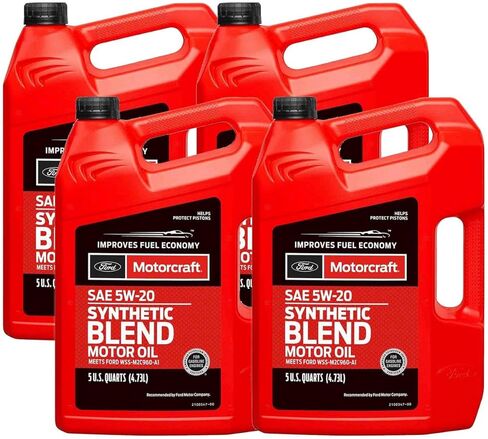 أصلي زيت الخليط الصناعي OEM Premium Synthetic Motor SAE 5W-20-20 QUART in Kuwait