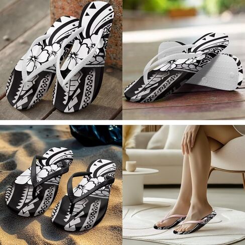 Flip Flops For Women Non-Slip Bathroom Shower Shoes Cushion foam Indoor and Outdoor Sandals Summer Beach Shoes in Kuwait