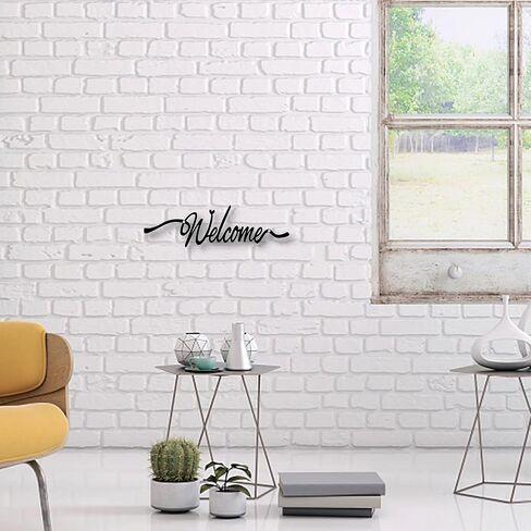 Creatcabin Metal Wall Word Believe Art Wall Art Decorate Rustic Letter Discor in Saudi Arabia
