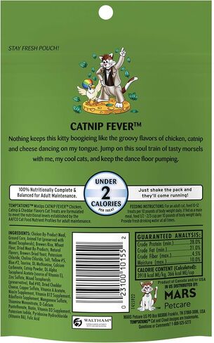 Temptations MixUps Catnip Fever Flavor Crunchy and Soft Cat Treats, 48 oz. Bag in Kuwait