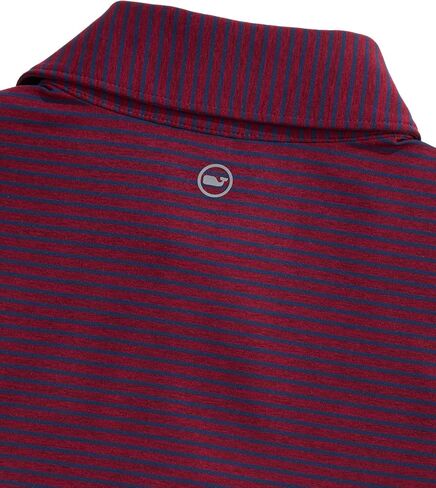 vineyard vines Boys' Bradley Stripe Sankaty Performance Polo in Saudi Arabia