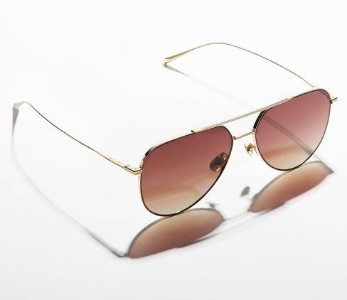 BOLON Ultra Lightweight Full Titanium Classic Aviator Polarized Sunglasses, Exclusive Eyewear Brand of EssilorLuxottica in Kuwait