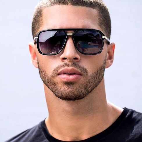 Prive Revaux The Bruce 2.0 Navigator Sunglasses – Handcrafted, Polarized Lenses, 100% UV Protection – For Men in Saudi Arabia