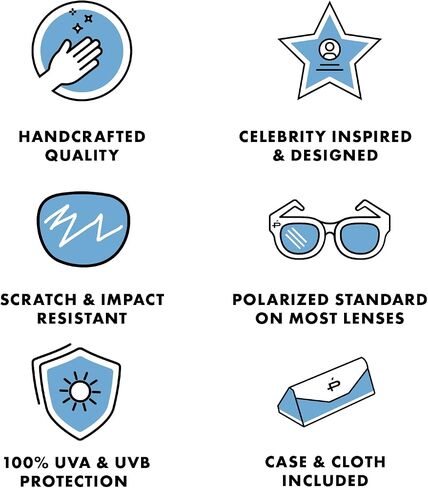 Prive Revaux The Bruce 2.0 Navigator Sunglasses – Handcrafted, Polarized Lenses, 100% UV Protection – For Men in Saudi Arabia