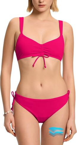 Beautikini Period Swimwear for Teens Two Piece Leakproof Bikini Set Swimsuit Menstrual Retro Tie Bathing Suit for Girls in Saudi Arabia