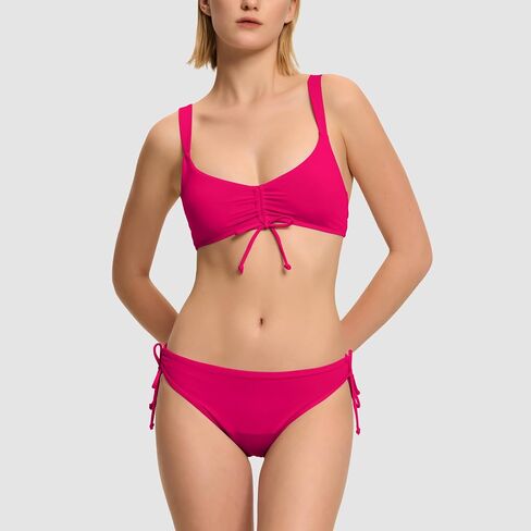 Beautikini Period Swimwear for Teens Two Piece Leakproof Bikini Set Swimsuit Menstrual Retro Tie Bathing Suit for Girls in Saudi Arabia