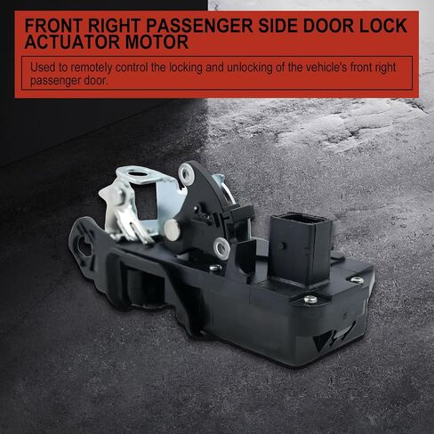 Front Right Passenger Side Door Lock Latch Actuator for 2007-2014 Chevy Silverado Suburban Tahoe Impala Cadillac Escalade ESV EXT GMC Sierra 1500 2500 3500 HD Yukon XL -OE 20783852 in Saudi Arabia