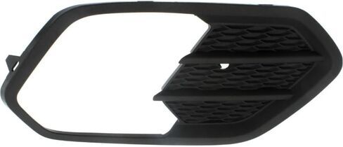 Fog Light Cover Passenger Right Side Right Hand for Ford for Escape S Plus/SE/Titanium/Trend Advance 17-19 & SEL 18-19 (Textured Black),Easy to install in Saudi Arabia
