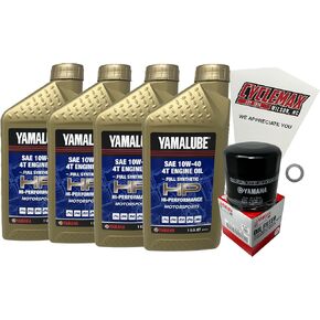 Full Synthetic Oil Change Kit compatible with 2006-2014 Yamaha FZ1 in Saudi Arabia