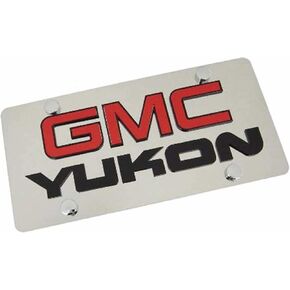 Eurosport Daytona- متوافق مع - ، GMC Yukon - لوحة ترخيص الفولاذ المقاوم للصدأ in Kuwait