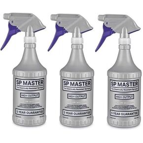 SP Master 32 oz Spray Bottle (3 pack), The write-in section permits the identification of the bottle contents to avoid guesswork and costly mix-ups. in Saudi Arabia