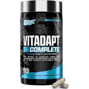Nutrex Research Vitadapt Complete Sports Multivitamin for Men - 24 فيتامينات ، KSM -66 Ashwagandha والمعادن للرياضيين - رجال الفيتامينات (90 كبسولة) in Kuwait