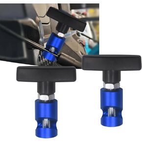 Shakas 2 PCS Lift Support Clamp, Hood Strut Clamp Hood Prop Rod Tool, Portable Locking Anti-Pinch Device, Universal for Most Cars (Red) in Saudi Arabia